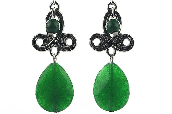 Design Nou Angro Intalni Cercei Jad Verde Carpathian Endemics Ro