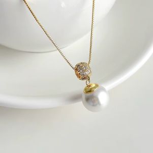 Colier "Candora" placat cu aur