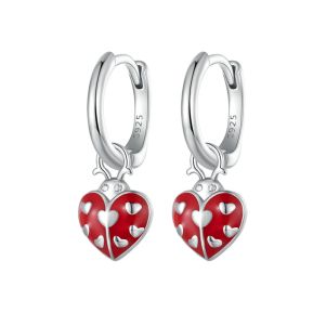 Cercei "Ladybug Love" din argint
