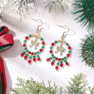 Cercei "Evoke Joy" din cristale