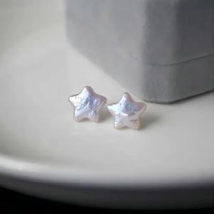 Cercei "Galaxy Stars" din argint
