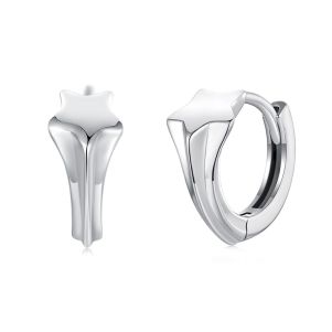 Cercei "Nordic Star" din argint