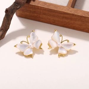 Cercei "Flutterstone'' din sidef