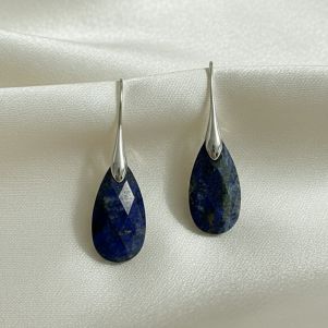 Cercei "Midnight Blue" din lapis lazuli