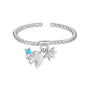 Inel "Baby Elephant" din argint