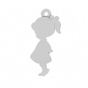 Pandantiv din argint "Fetita"