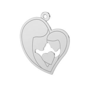 Pandantiv din argint "Mama si fiica"