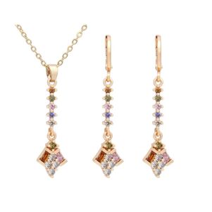 Set "Rainbow Garden" placat cu aur