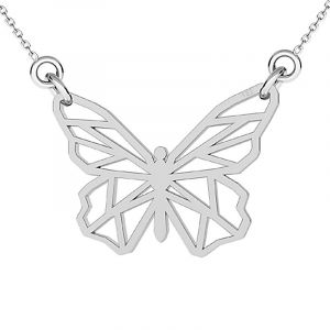 Colier din argint - Fluture origami