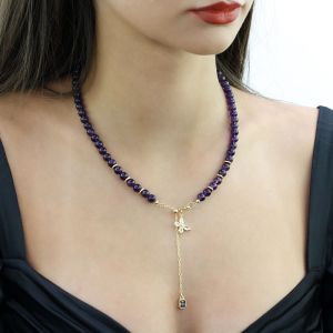 Colier "Ametista" din ametist