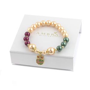 Bratara "Joy" din perle de Mallorca