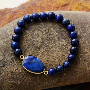 Bratara din lapis lazuli