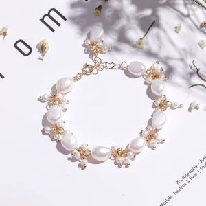 Bratara "Venus" din perle naturale