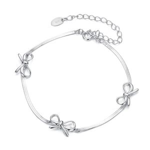 Bratara "Bow Chain " din argint