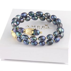 Bratara "Pearl Storm" din perle naturale