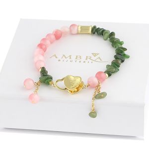 Bratara "Love Garden" din jad