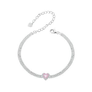 Bratara "Unity Heart" din argint