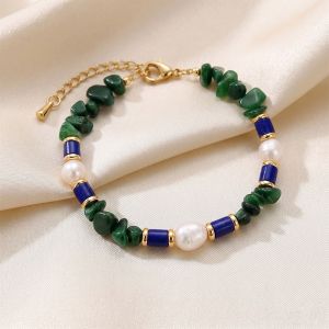 Bratara "Nostalgia" din agat si jasp