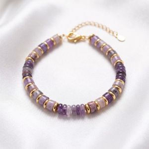 Bratara "Dreamy Lilac" din ametist