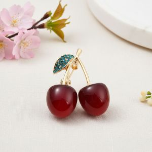 Brosa "Sour Cherry" aurii