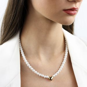 Colier "Divine Love" din perle de Mallorca
