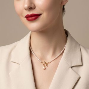 Colier "Eudora" din perle
