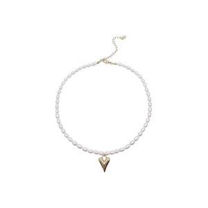 Colier "Amor Blanco" din perle naturale