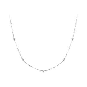 Colier "Silver Glimoria" din argint