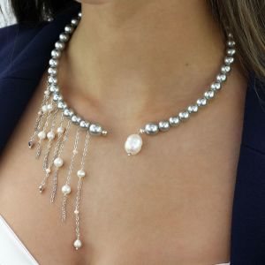 Colier "Highness" din perle de Mallorca