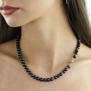 Colier "Unrivaled" din perle naturale si aur 14k