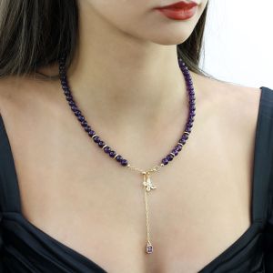 Colier "Ametista" din ametist