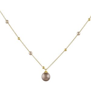 Colier "Rusten" placat cu aur