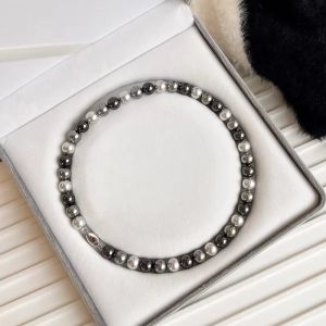 Colier "Large Comet" din perle