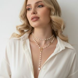 Colier "Simplicity" din perle naturale