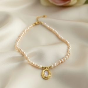 Colier "Acapella" din perle naturale