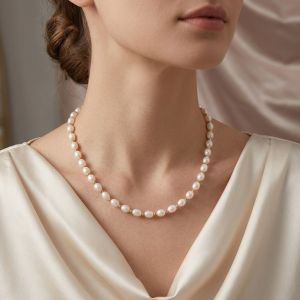 Colier "Nadina" din perle naturale