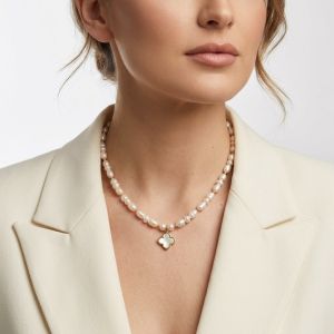 Colier "Light Muse" din perle naturale