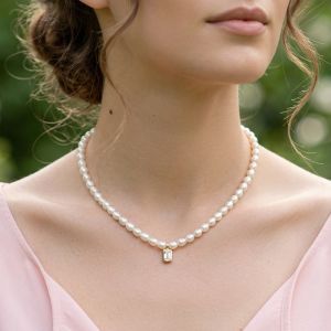 Colier "Soft Desire" din perle naturale