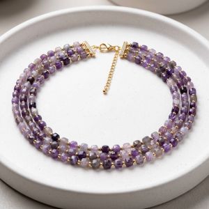 Colier "Royal Lavender" din ametist