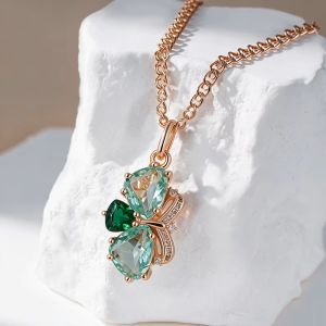 Colier "Inspiration" placat cu aur roz