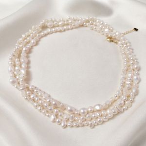 Colier "Wilder" din perle naturale