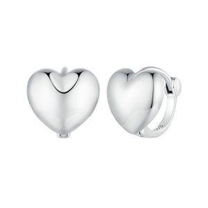 Cercei "Silver Heart" din argint