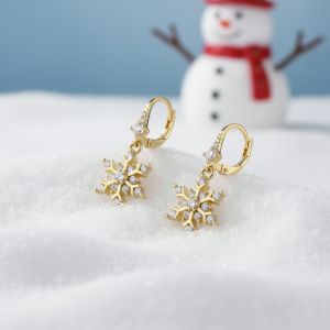 Cercei "Magical Winter" din cristale