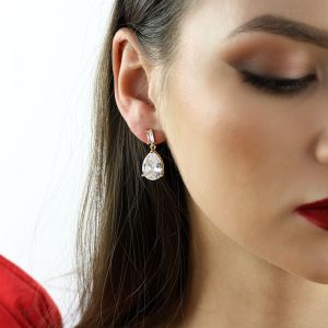 Cercei "Wish" din cristale
