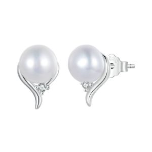 Cercei "Sweet pearl" din argint