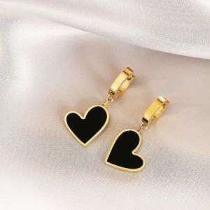 Cercei "Cold heart" placati cu aur