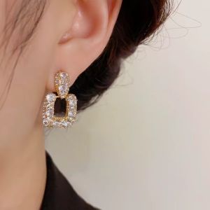 Cercei ''Symphony of Sparkles'' placati cu aur