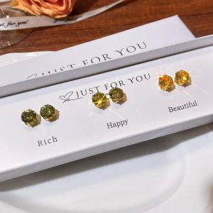 Set cercei "Best Wishes" din cristale