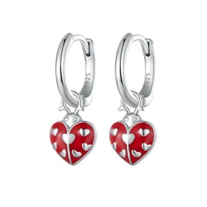 Cercei "Ladybug Love" din argint