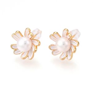 Cercei ''Wildflower'' din perle